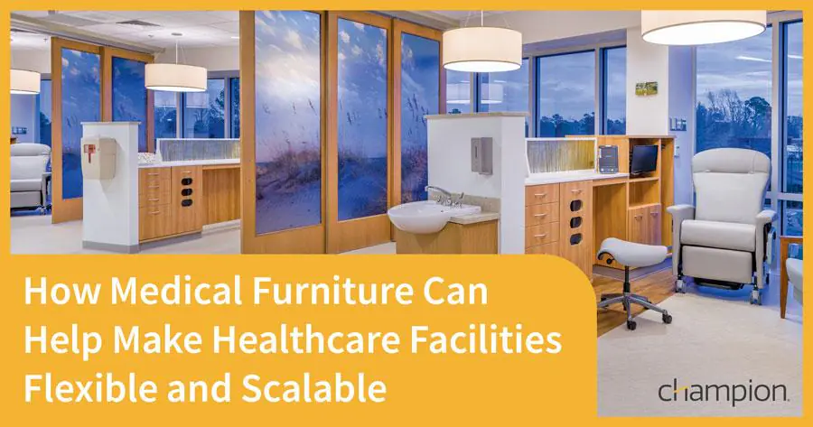 How medical furniture can help make healthcare facilities flexible and scalable