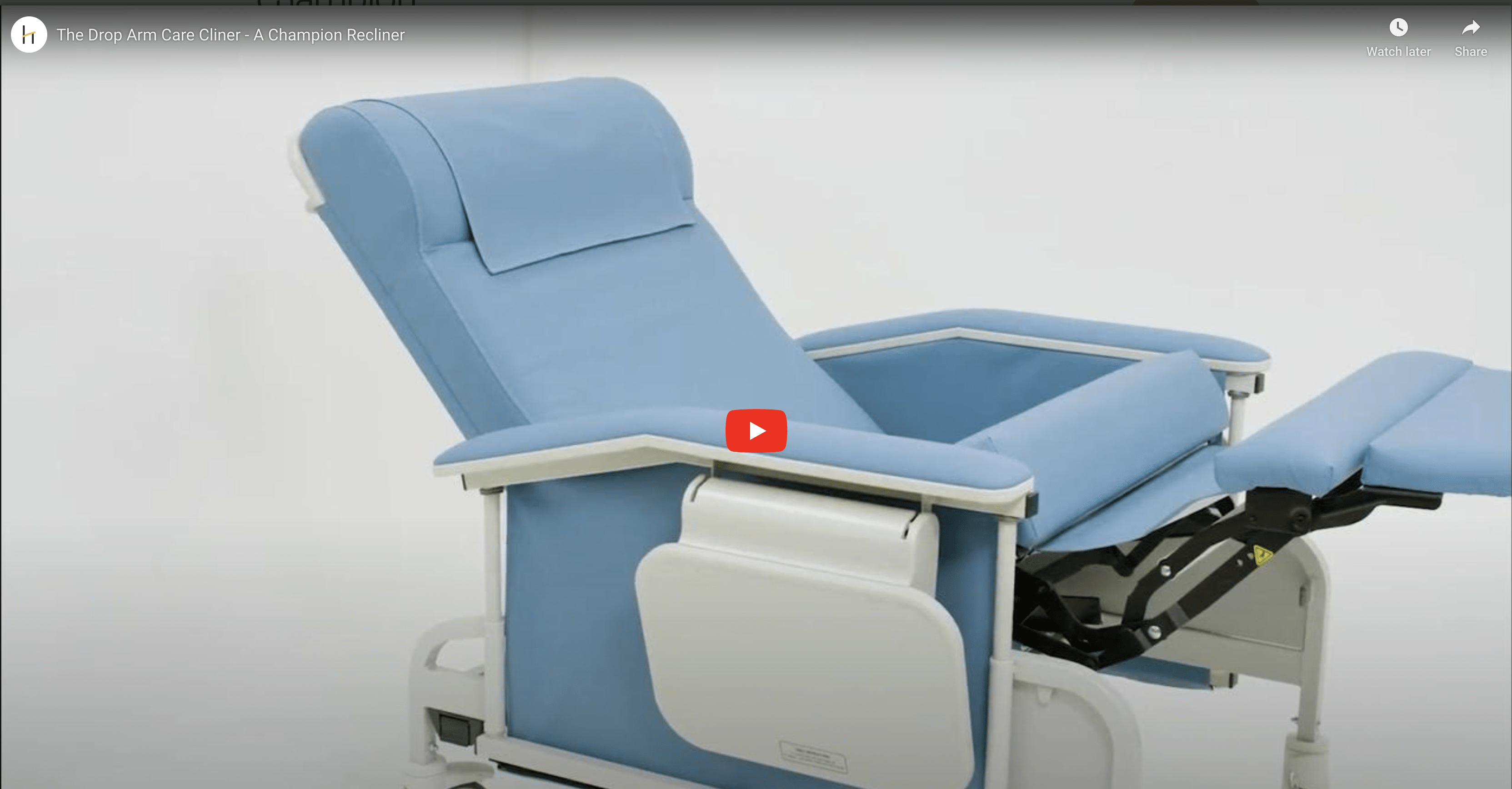 Drop Arm Care Cliner
