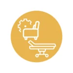 Clinical chair icon