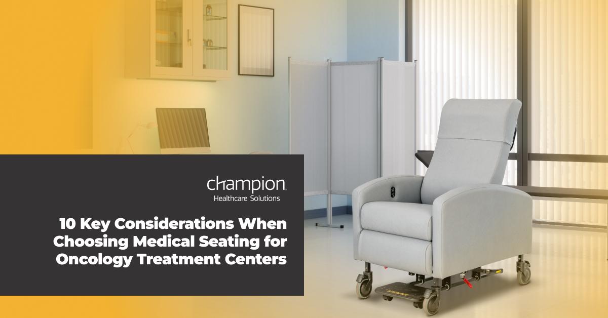 10 Key Considerations When Choosing Medical Seating for Oncology Treatment Centers