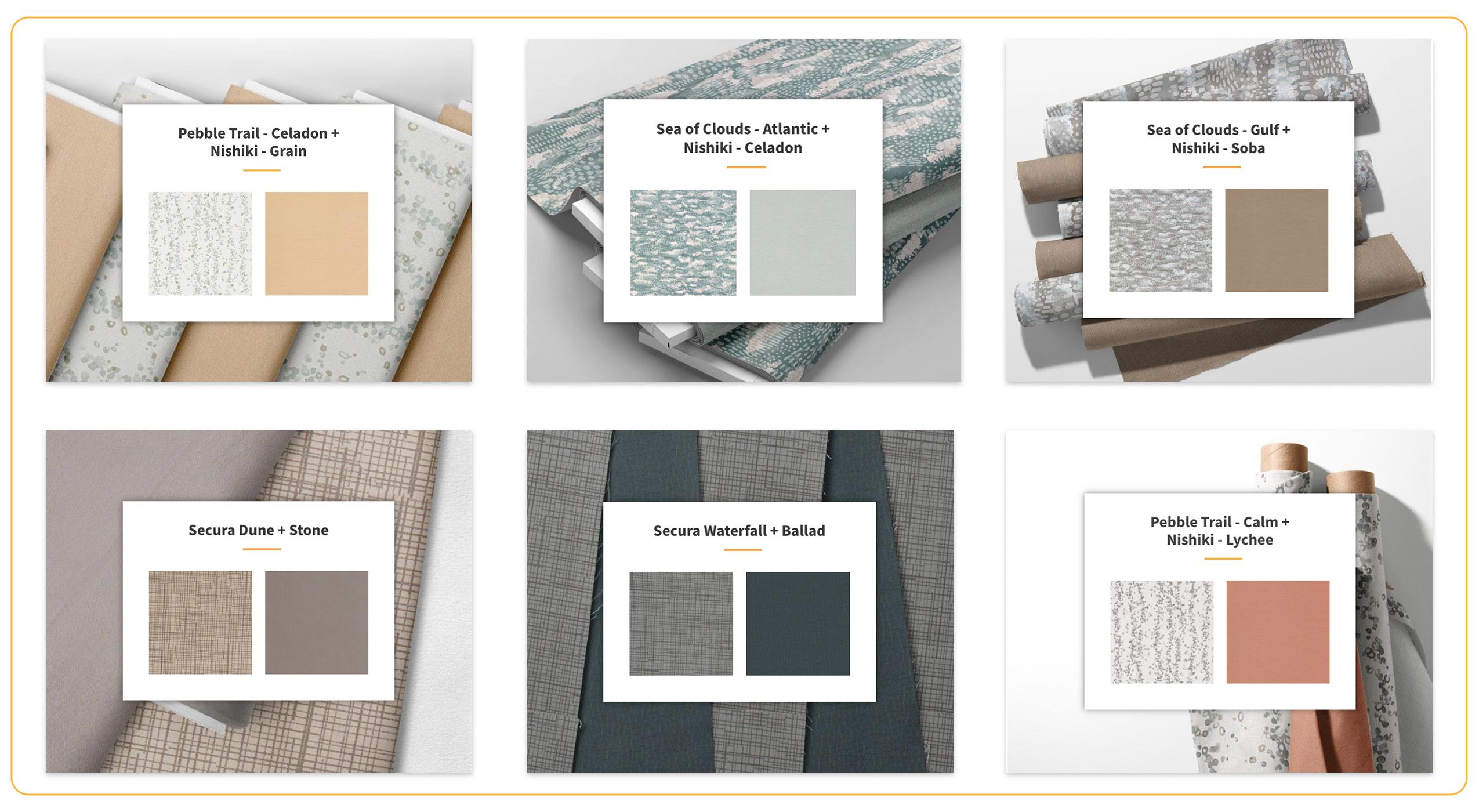 Champion Fabrics and finishes