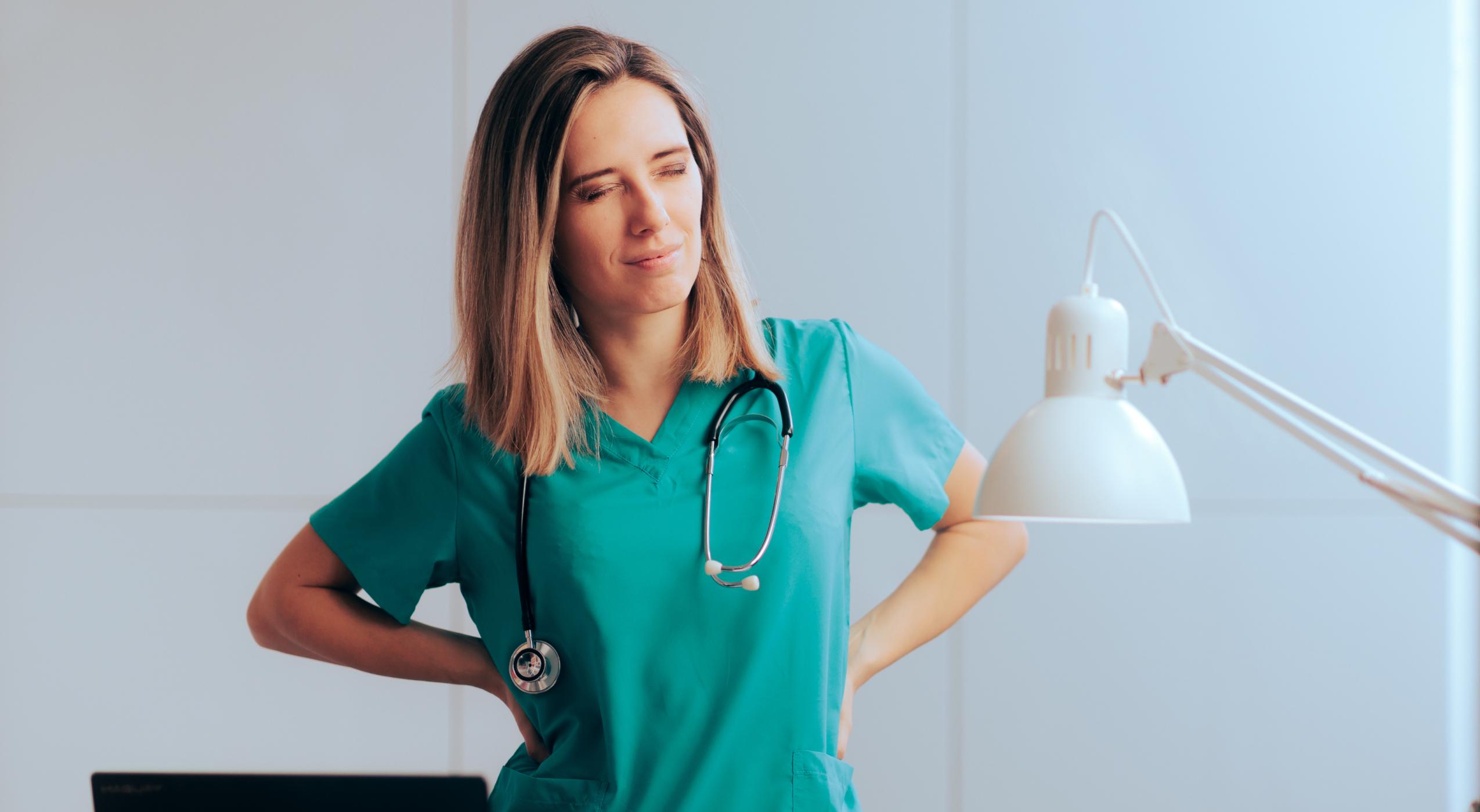 Healthcare worker exhaustion