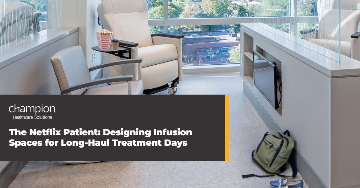 The Netflix Patient: Designing Infusion Spaces for Long-Haul Treatment Days